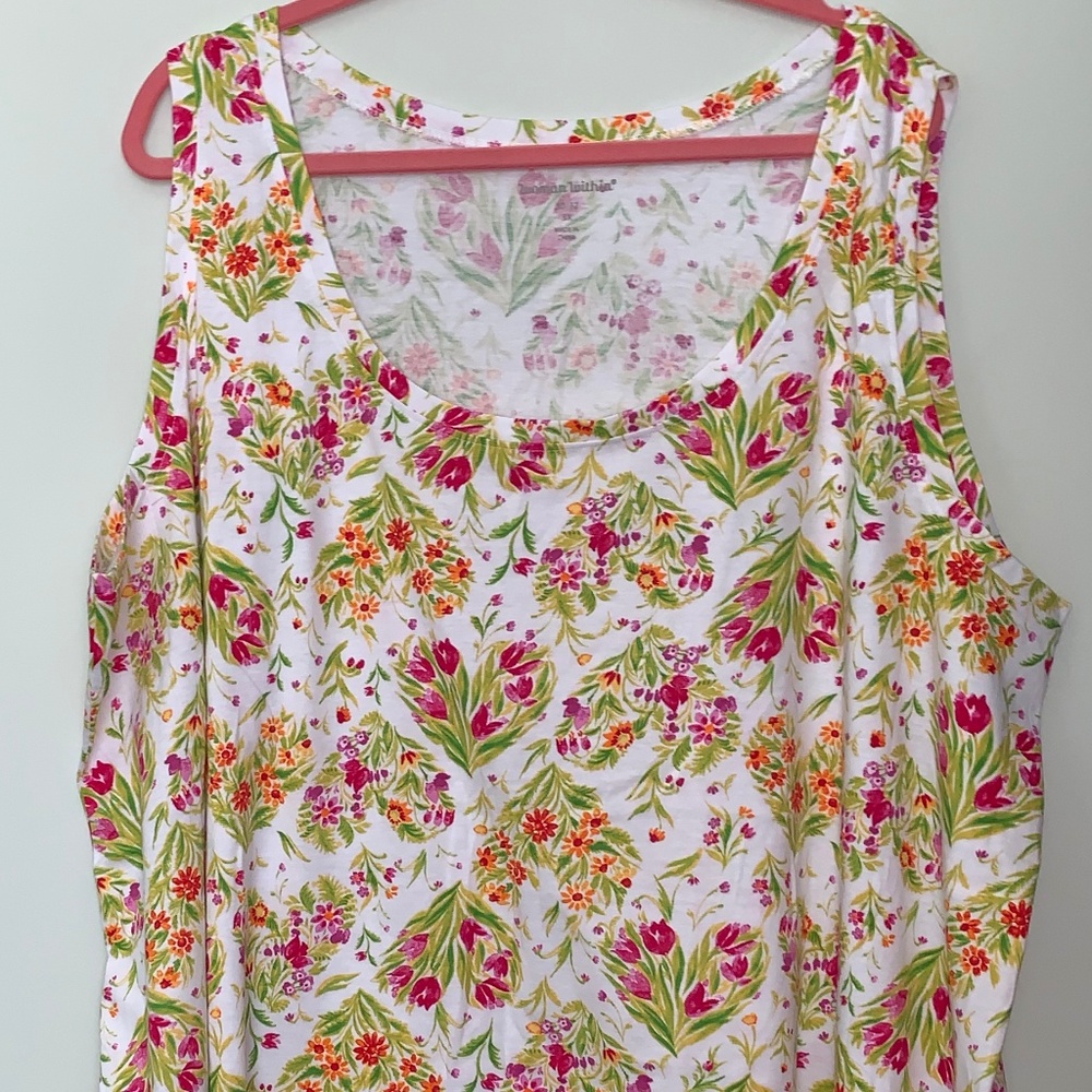 Floral Tank 3x